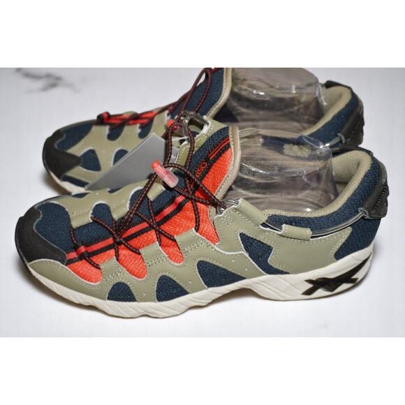 ASICS x COSTS Gel-Mai TR Gore-Tex Sneakers Men’s Size 8.5 Olive Green Black Red - Picture 3 of 8